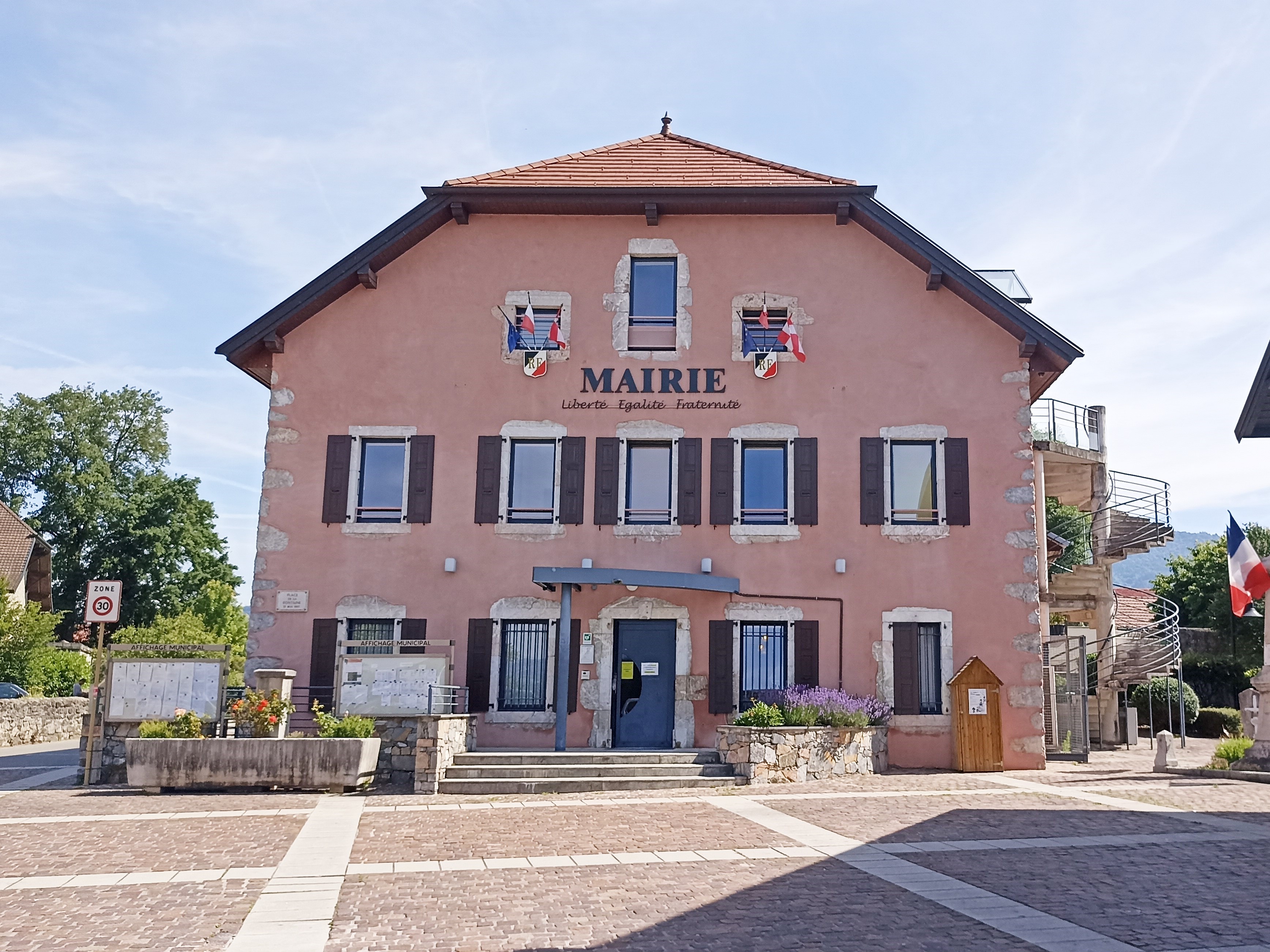 Village de Nangy en Haute-Savoie