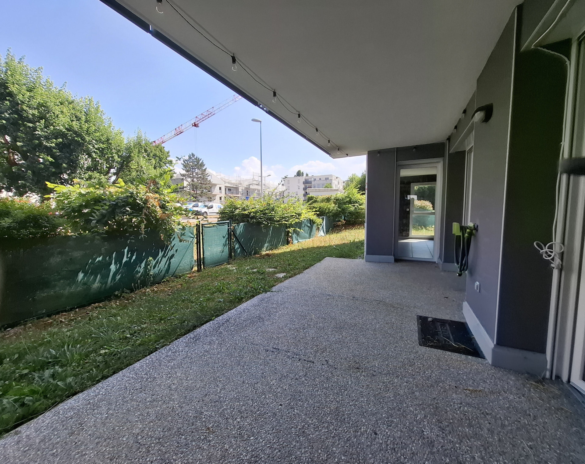 Terrasse et jardin du bien N°16, 98 m² impasse des Clos à Reignier-Ésery